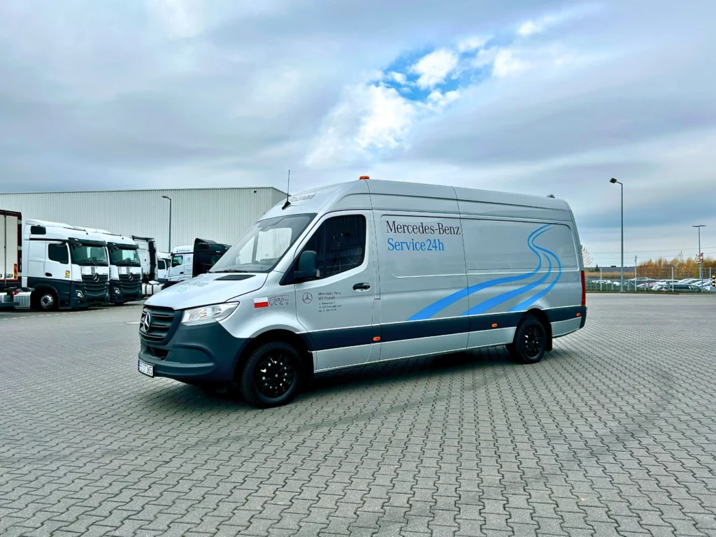 Mercedes-benz Sprinter mobilnego serwisu 24h
